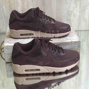 Nike Air Max 90 PRM Burgundy Crush W AUTHENTIC
